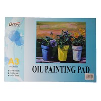 Quality A3 Oil Painting Pad 350GSM 10 Sheets Acid Free