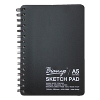A5 Sketch Book Bound with 110GSM Paper 60 Sheet, Sketching & Drawing Acid Free