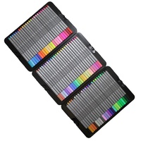 72 Colour Fine Liner Marker Pen Drawing Set in Metal Tin Premium Excellent Range