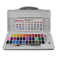 Macaron 36 Colour Professional Solid Watercolour Cake Paint Set