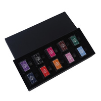 10pce Quality 15ml Calligraphy / Fountain Pen Ink in Gift Box Assorted Colours