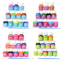 48pce Acrylic, Watercolour, Oil & Gouache Paints 25ml Tubs Intro Colours Set