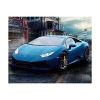 Lamborghini Paint by Numbers Canvas Art Work DIY 40cm x 50cm