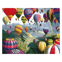 Sky of Hot Air Balloons Diamond Art Painting Kit Set DIY 40cm x 50cm