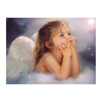 Child Angel Diamond Art Painting Kit Set DIY 40cm x 50cm