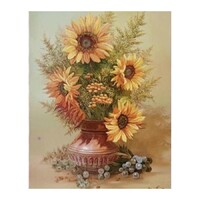Sunflowers in Vase Diamond Art Painting Kit Set DIY 40cm x 50cm