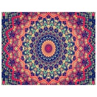 Pink Round Mandala Mystical Print Diamond Art Painting Kit Set DIY 40cm x 50cm