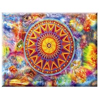 Sun Round Mandala Mystical Print Diamond Art Painting Kit Set DIY 40cm x 50cm