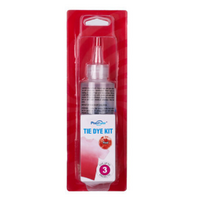 1pce Red Tie Dye Kit Colour Cotton & Linen 120ml Tube Cold Water DIY Art Clothing