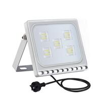 LED Flood Light Lamp 30W 2400 Lumens AU Plug Cold White Colour Hangable Metal Frame