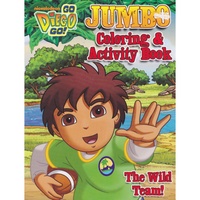 Diego Colouring In and Activity Book. 100pgs of Fun for Children/Kids - B Stocking Filler