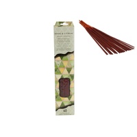 Sage & Citrus Incense Sticks Pack - Fresh & Uplifting Aroma Blend
