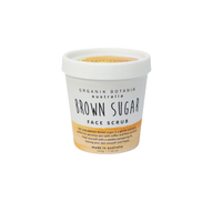 1pce Splotch 200g Tub Coarse Face Scrub Brown Sugar Exfoliating Clean