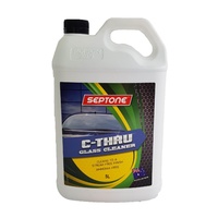 BULK LOT Septone Glass Cleaner 5L Cleans to a Streak Free Finish Ammonia Free