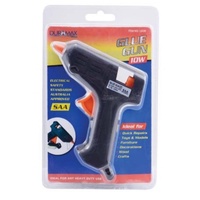 1pce Glue Gun 10W Black with 2 Glue Sticks 100mm Thick Clear Craft DIY