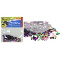 1 pack craft Alphabet/Letter Sequins 25g multi colours, scrapbooking, craft