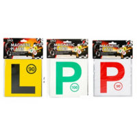 Magnetic Learners/Provisional Red or Green P Plates NSW License Approved