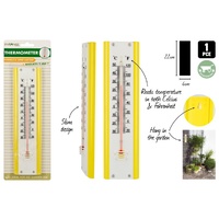 1pce Plastic Garden Thermometer - 22.5x5.5cm - DURAMAX