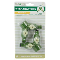 2pce Y Tap Fitting Adaptors w/Lock - DURAMAX