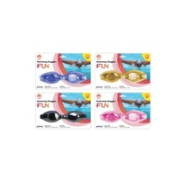 1pce Adult Swim Goggles with Nose Piece