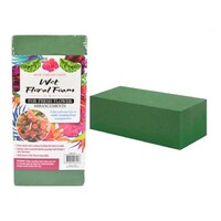 1pce Wet Floral Foam Green Brick 11x22.5x7cm Flower Arrangement Florist