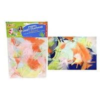 14g Assorted Pastel Coloured Art and Craft Feathers