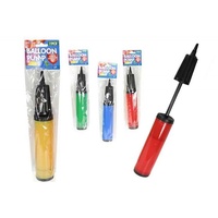 1pce Party Balloon Pump in 4 colours, colour is chosen randomly