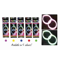 YELLOW - 1pce Glow Stick Earrings. Glow in The Dark. Dance Party. NYE.