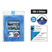1pce Blue Standard Tarp With Eyelets 183x244cm Garden Supply Accessory from DURAMAX
