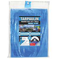 1pce Blue Standard Tarp With Eyelets 244x305cm Garden Supply Accessory from DURAMAX