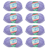 Lavender Knitting Wool Yarn 8 Rolls Set 8 Ply 100g 100% Acrylic