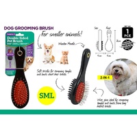 1pce Double Sided Pet Brush - 6x18cm-W