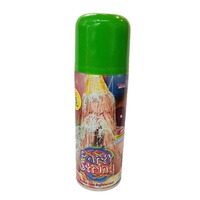 1pce Spray Party String 85g,CFC Free,Sprays Over 5 Metres,Parties & Events-Green