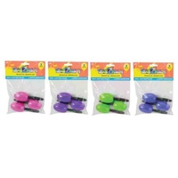 Blue Pack 3pce Set of Maracas 10cm, Loot Bag Filler, Party Gift