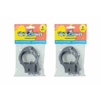 1pce Toy Handcuffs with Key, great for facy dress or loot bag filler