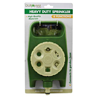 1pce 6 Function Stationary Sprinkler - ABS - DURAMAX