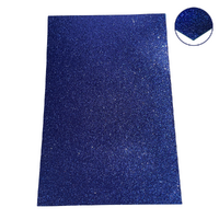 2pce Glitter EVA Adhesive Sheets 20x30cm [BLUE]