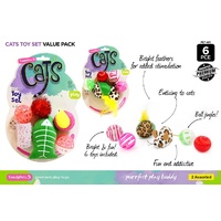 6pcs Cat Toy Set Hours of Entertainment Value Deal