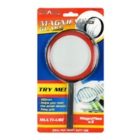 New 1pc Magnifying Glass Magnifies x 3 100mm Amplify an Image Office Supply