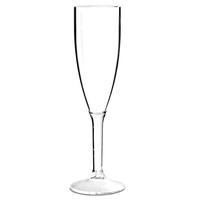 Champagne Glass 180ml 1pce Polycarbonate