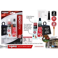 2pce Epoxy Glue 2 Part Mix Tubes 30g with Mixing Spatula,5 Min Fix,High Strength