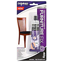 1pce Furniture Fix Glue in Beige, High Strength, Paintable 40g Tube