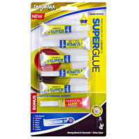 6pce Super Glue & De-bonder 3g Value Bundle