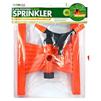 1pce Rotating Garden Sprinkler w/H-Base - DURAMAX