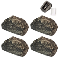 Key Rock Safe Box Set 4pce Hide your Spare Keys in Your Yard/Garden/Home