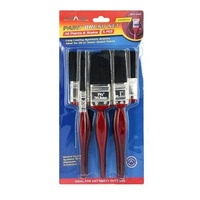 New 5pce Paint Brush Set Tool DIY Projects Carpentry Trade Quality