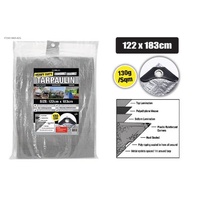 1pce Heavy Duty Tarp - 4x6FT / 122x183cm - 130G(Sqm) - DURAMAX