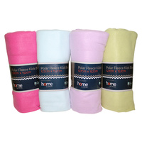 1pce Polar Fleece Kids Blanket 127x152cm