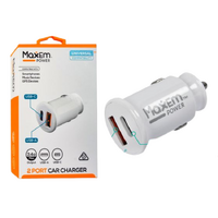 Dual USB-C and USB-A 3.4A Fast Car Charger 1 Piece Universal Compatibility