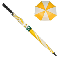 1pce Yellow 77cm Golf Umbrella Large Automatic Open Waterproof